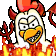devil chicken Slack emoji
