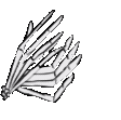 skeleton clap Slack emoji