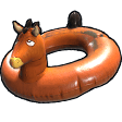 horse floatie Slack emoji