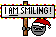 xmas i am smiling Slack emoji