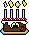bday cake Slack emoji