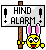 alarm bunny Slack emoji