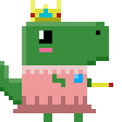 queen dino Slack emoji