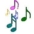 music notes Slack emoji
