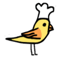 chef bird Slack emoji