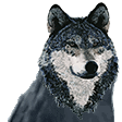 rare wolf Slack emoji