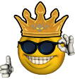 nice crown Slack emoji