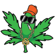 weed bling Slack emoji