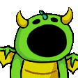 dragon pop Slack emoji