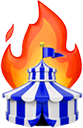 circus fire Slack emoji
