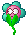 embarrassed flower Slack emoji