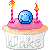bday cupcake Slack emoji