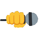 mic drop mega Slack emoji