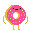 dancing donut Slack emoji