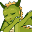 dab dragon Slack emoji