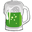 green beer Slack emoji