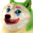 doge clown Slack emoji