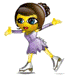 figure skate Slack emoji
