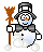snowman broom Slack emoji