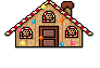 gingerbread house Slack emoji
