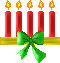 xmas candles Slack emoji