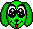 dog blink Slack emoji
