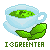 green tea Slack emoji