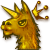 llama king Slack emoji