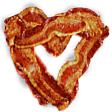 bacon heart Slack emoji
