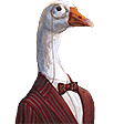 fancy goose Slack emoji