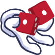 dice hand Slack emoji
