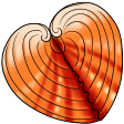 clam heart Slack emoji