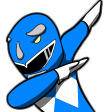 power ranger dab Slack emoji