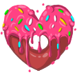 donut heart Slack emoji