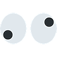 eyes reverse Slack emoji