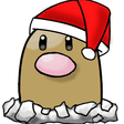 diglett xmas Slack emoji