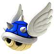 blue shell wings Slack emoji