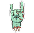 zombie rock Slack emoji