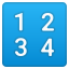 blue number blocks 1to4 Slack emoji