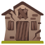 derelict house Slack emoji