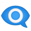 eye speech bubble Slack emoji