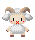 sheep blush Slack emoji