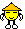 triangle hat wave Slack emoji