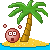 deserted island Slack emoji