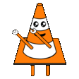 cone dance Slack emoji