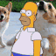 bushes corgi Slack emoji
