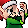 elf fight Slack emoji