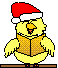 xmas chick caroling Slack emoji
