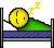 bed sleeping Slack emoji