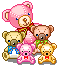 bear family Slack emoji